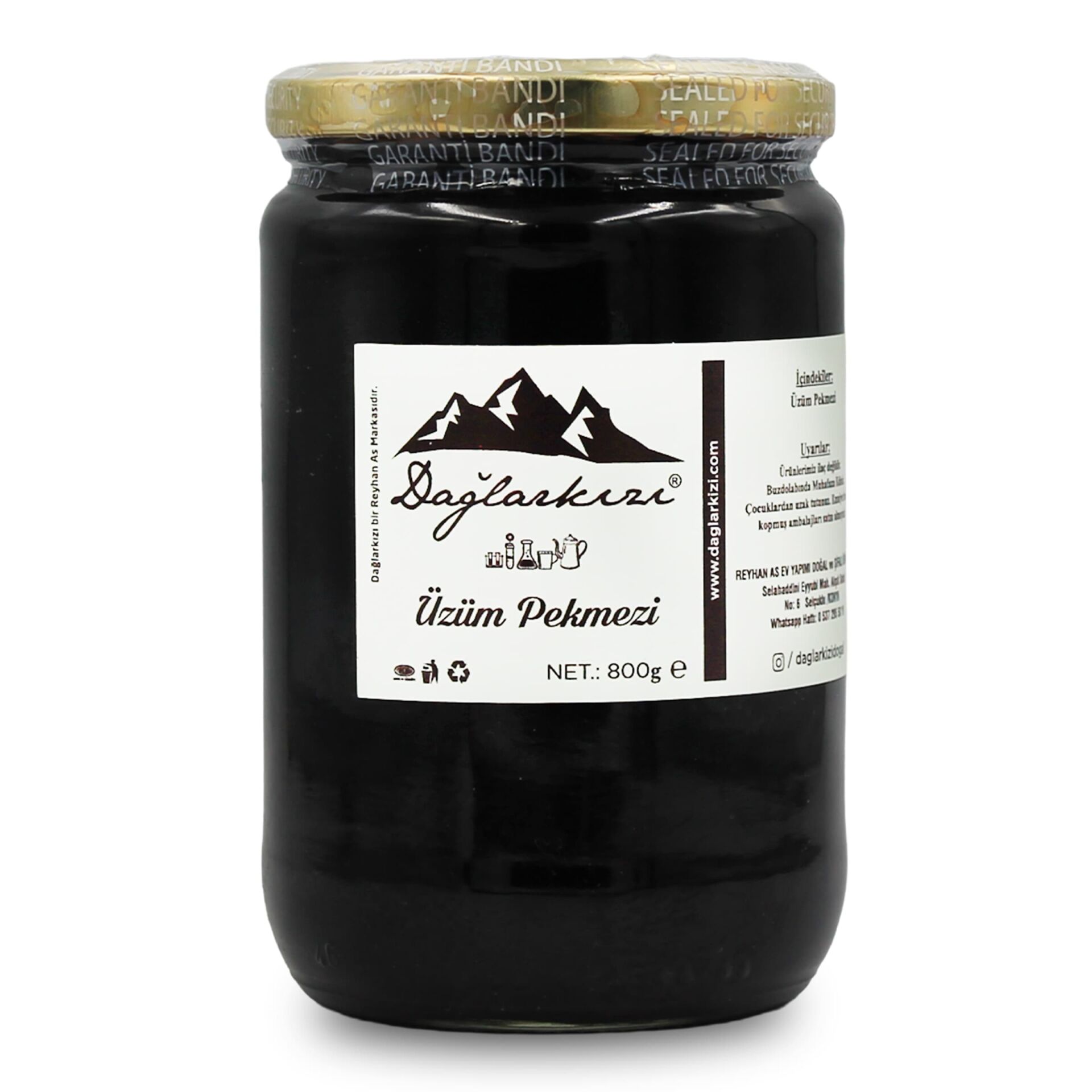 Üzüm Pekmezi 800gr