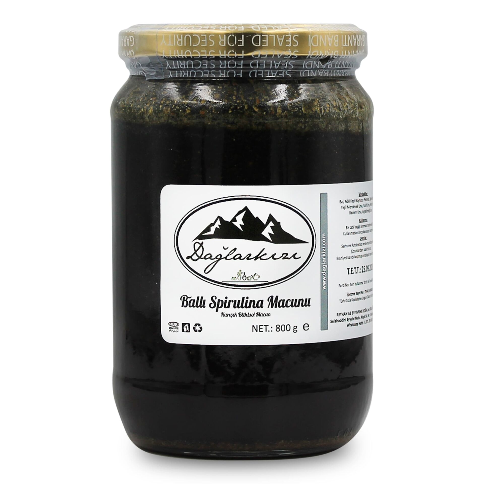 Dağlarkızı Ginkgo Bilobalı B-Kompleks Macunu 800gr