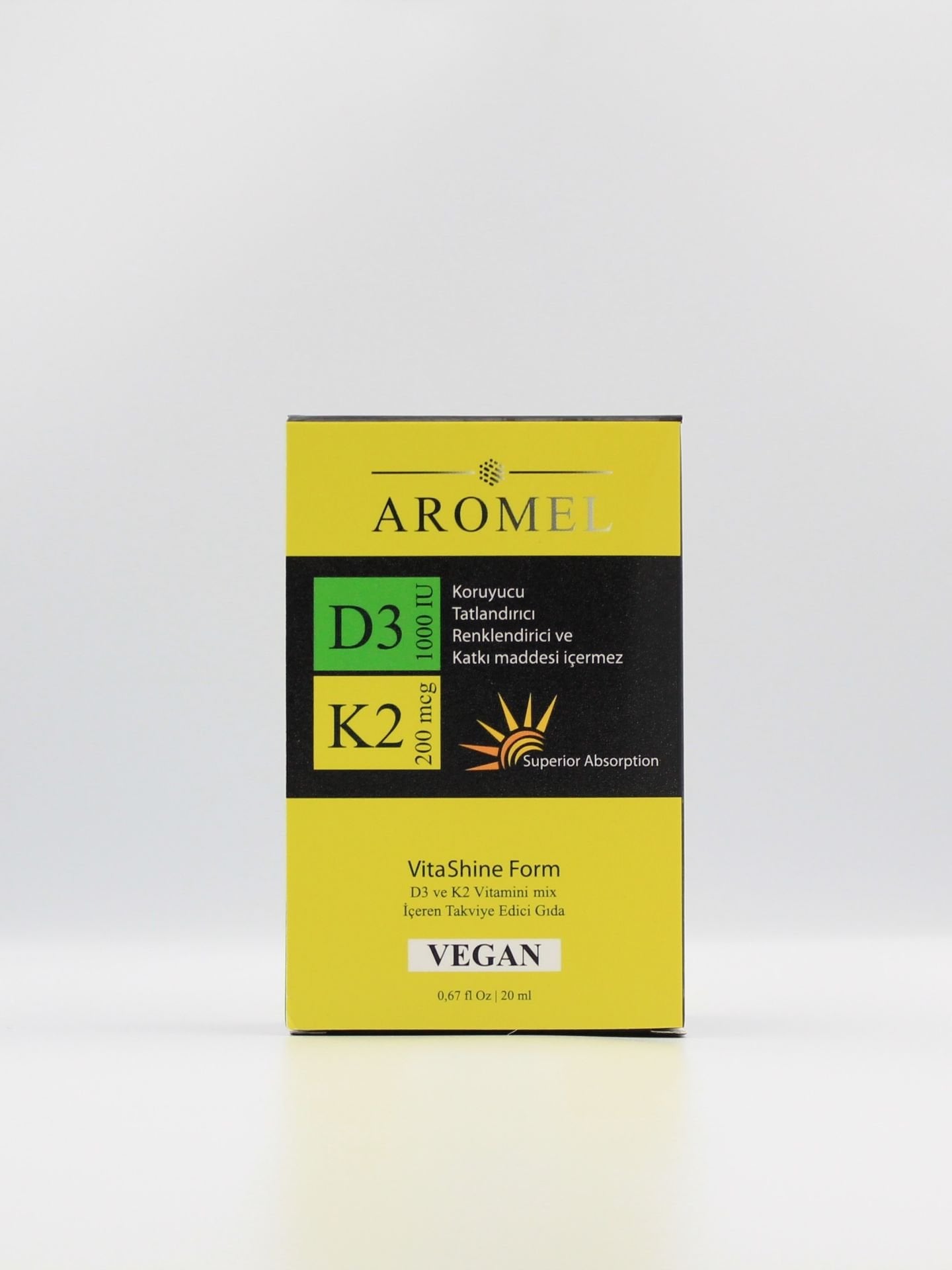 D Vitamini (D3K2 1000IU) 20ml